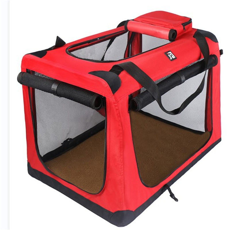 wholesale 2023 waterproof oxford collapsible travel pet cages carriers bag houses for car