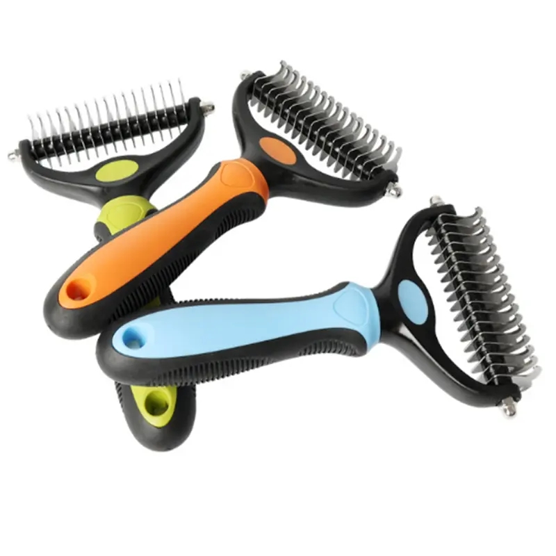 Manufacturer wholesale 2023 double sides pet grooming products comb other pet cleaning & groomin