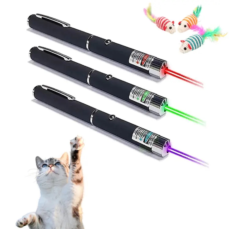 Manufacture Wholesale 2023 Hot Pet Supplies Laser Pointer Teaser Exerciser Automatic Cat Laser Toy