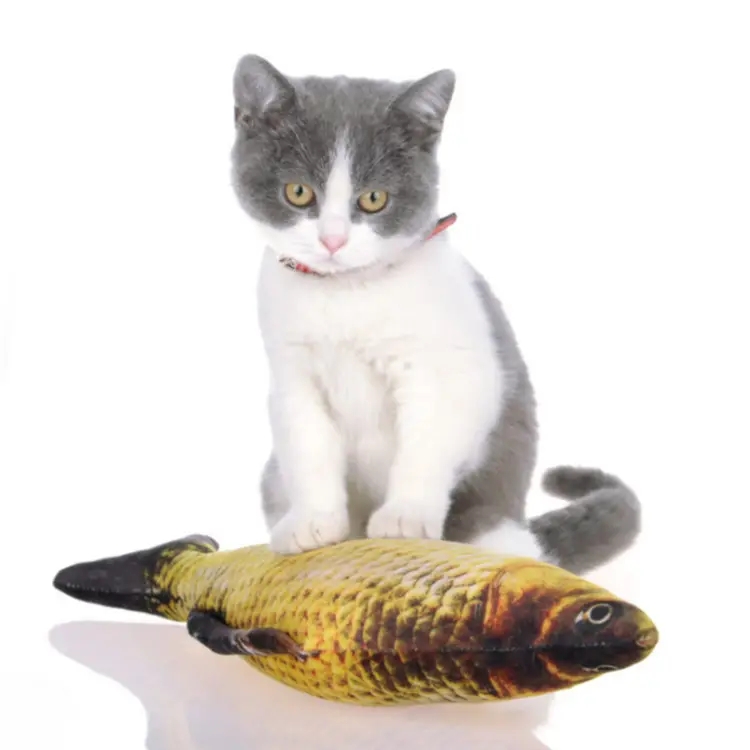 Usb Electric Moving Flippity Catnip Dancing Fish Cat Toy Cat Flapping Kicker Electric Simulation Int