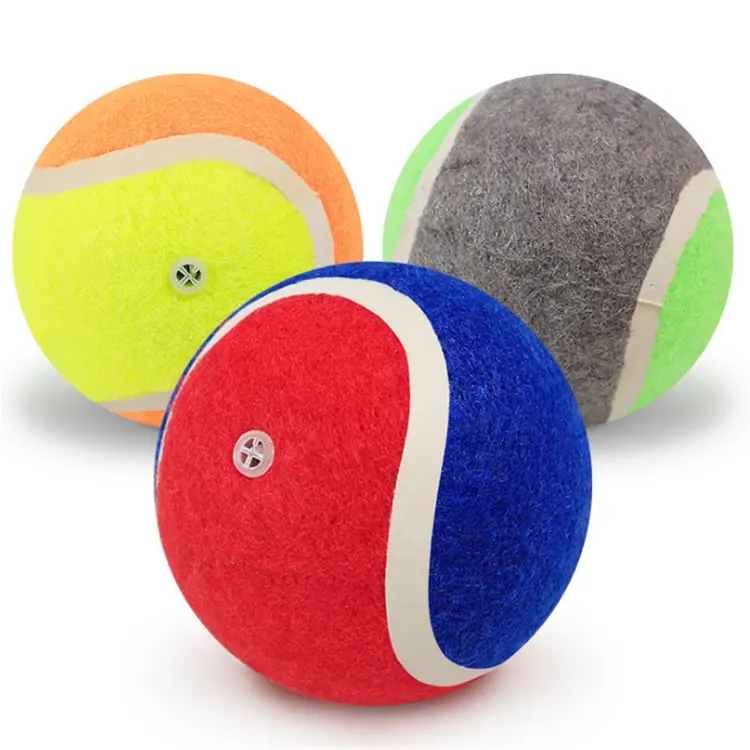 Manufacturer Toys High Quality Squeaky Tennis Ball Pet Safe juguetes para mascotas Dog Toys For Exer