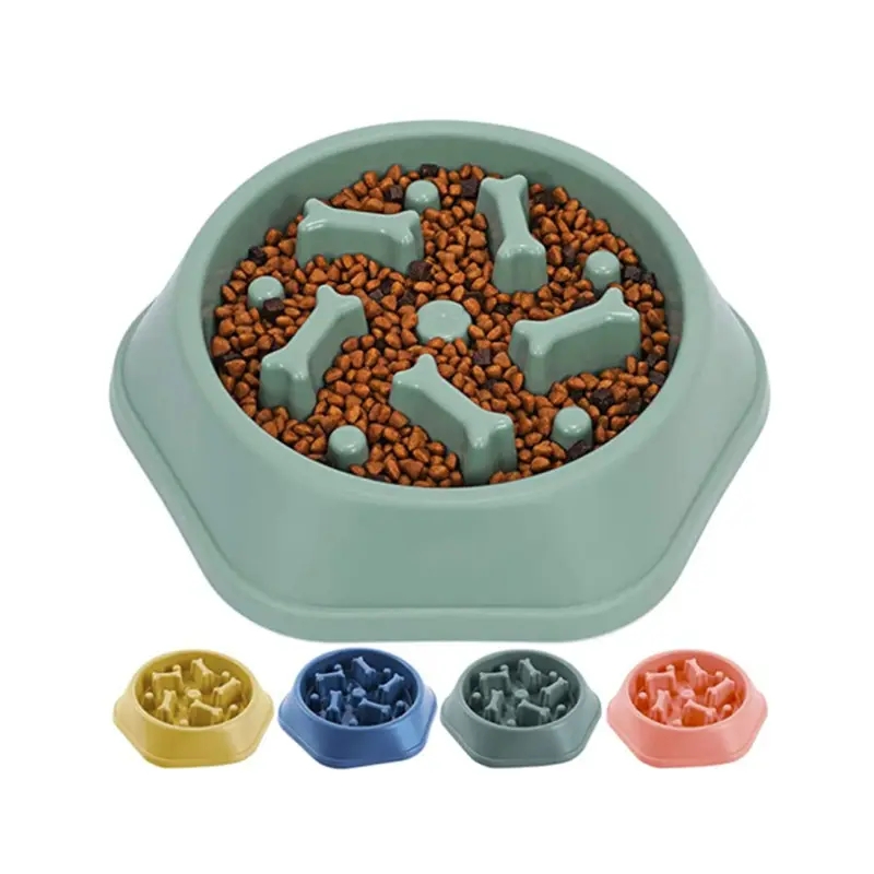 Wholesale sublimation Dog Slow Feeder Bowl Non Slip Puzzle Bowls food feeding dog pet bowl