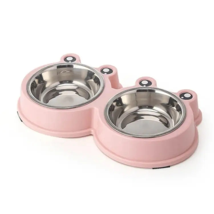 Manufacture wholesale eco-friendly luxury stainless food water feeder dog cat pet bowl