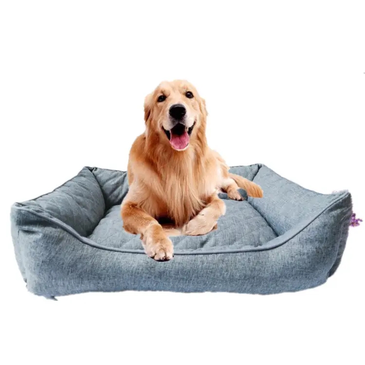 Manufacturer wholesale pet house memory foam luxury Sleep Dog Pet Cat Sofa Bed for Four Seasons