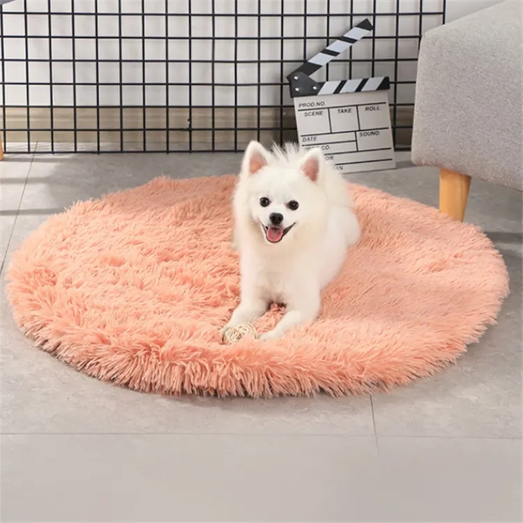 Manufacturer ODM waterproof cover pet blanket pet bed cushion pet mat round dog beds for dog furnitu