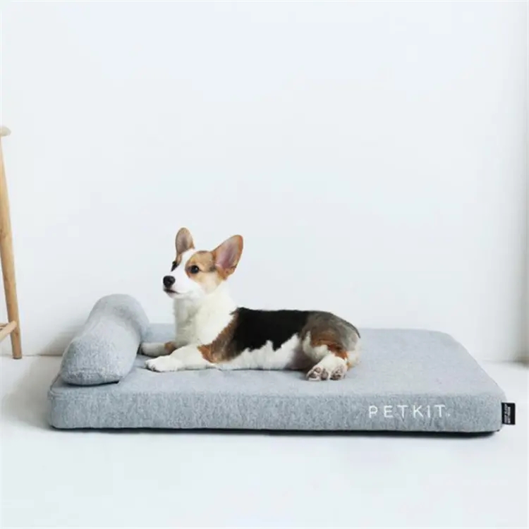 China Manufacturer Wholesale Custom Removable Washable Memory Foam Dog Bed Orthopedic Memory Foam Pe